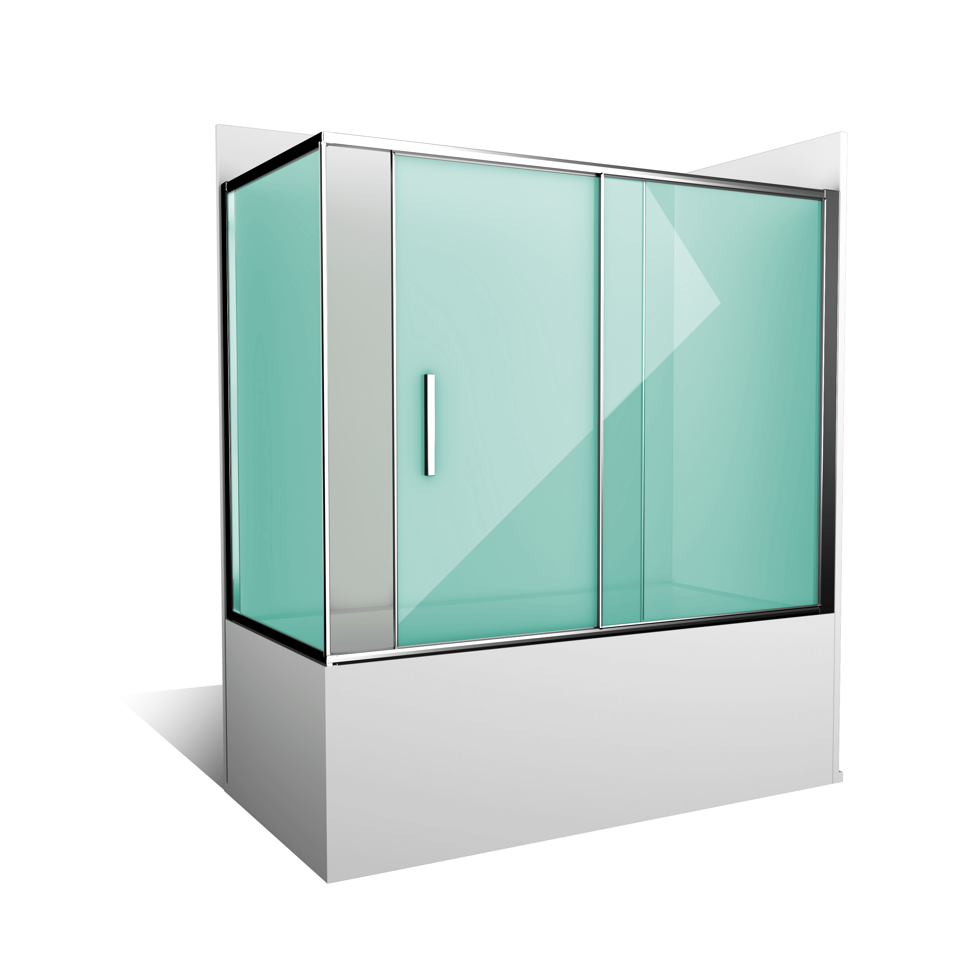 Pare-baignoires d'angle