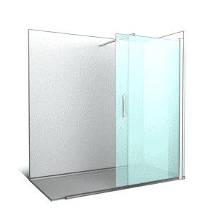 1 fixe + 1 coulissant (sans fermeture)