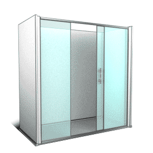 2 fixes + 1 coulissant