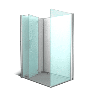 2 pliants + côté fixe