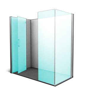 2 pliants + fixe + côté fixe