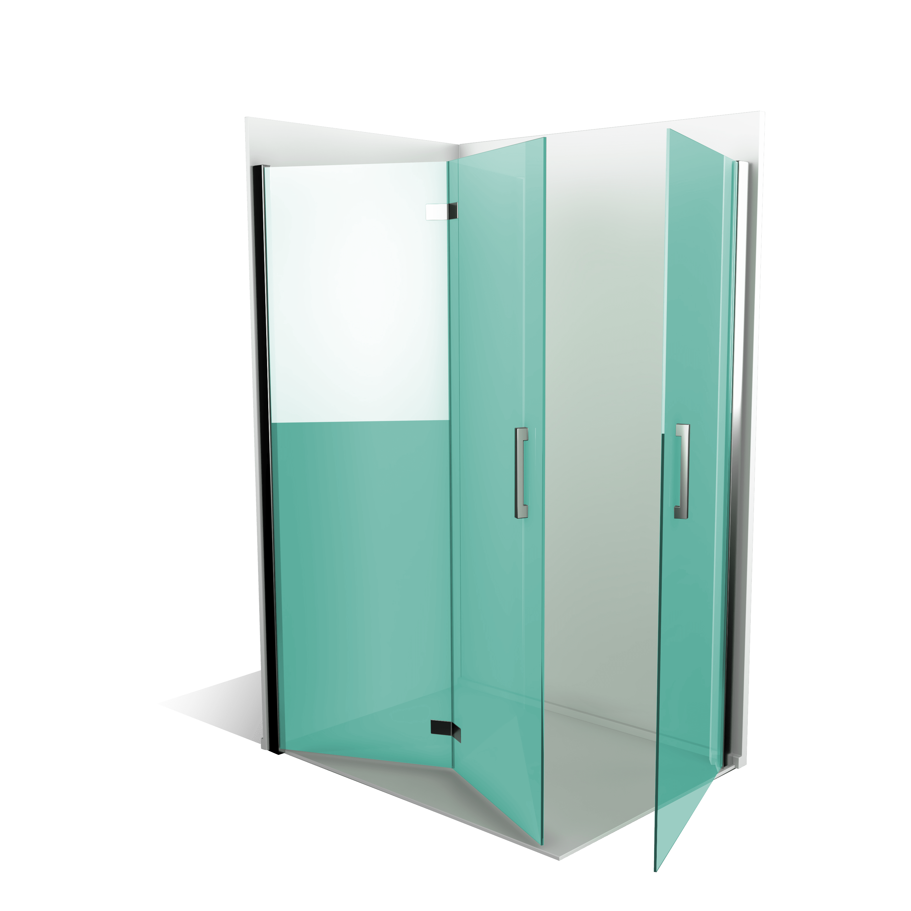 Parois de douche combinées (mixtes)