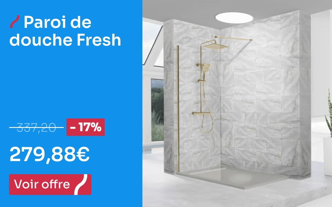 Paroi de douche Fresh